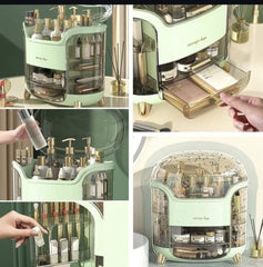 Transparent Luxury Cosmetic Organizer