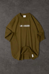 Los angeles Front back Printed Dropshoulder