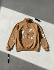 Letter printed Mockneck