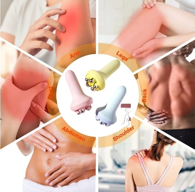 Handheld Massage Ball for Muscle Back Neck Joint Foot Shoulder Leg Pain Relief