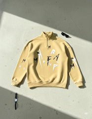 Letter printed Mockneck