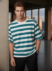 Lining Printed Dropshoulder