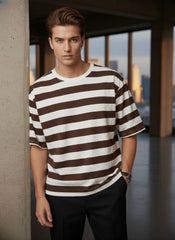 Lining Printed Dropshoulder